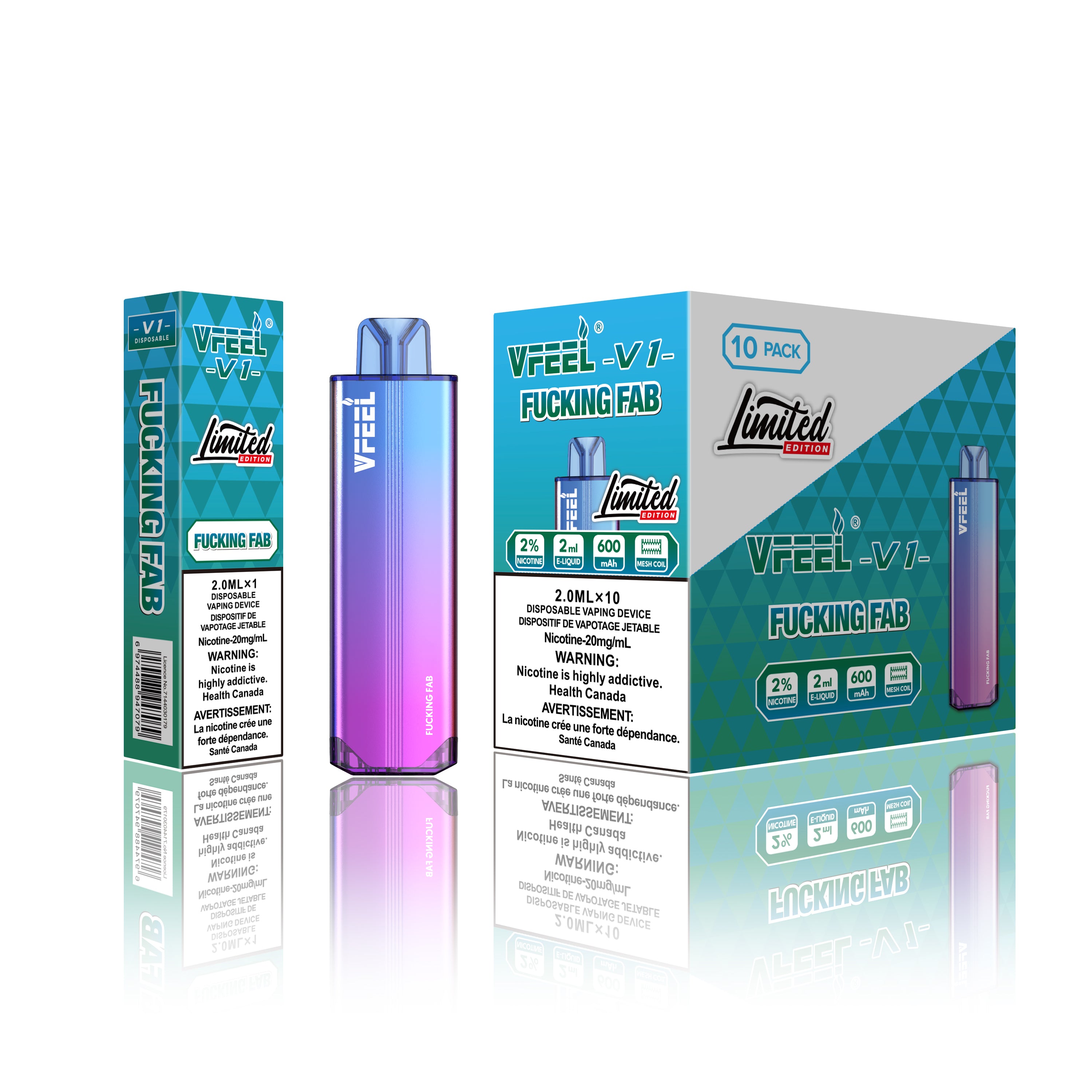 Fucking Fab Vape Flavor V1 FUCKING FAB  VFEEL Vape inc