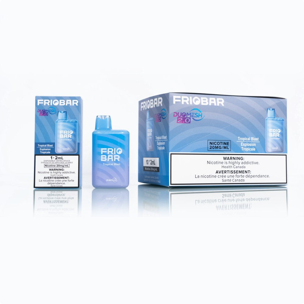 FRIOBAR Duomesh TROPICAL BLAST 10pc/Carton VFEEL Vape inc. FRIOBAR Duomesh TROPICAL BLAST 10pc/Carton VFEEL Vape inc.