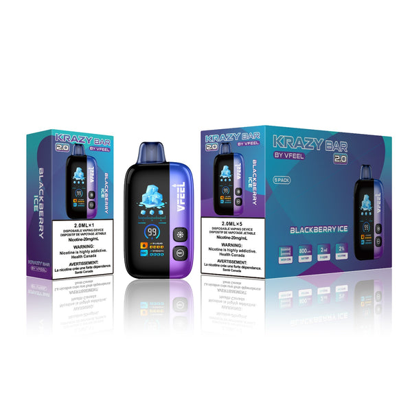 2.0 KRAZY BAR BLACKBERRY ICE