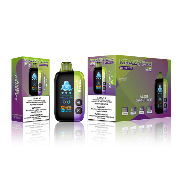 2.0 KRAZY BAR ALOE GRAPE