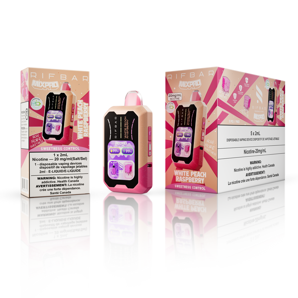 RIFBAR WHITE PEACH RASPBERRY