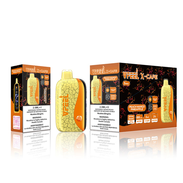 X-CAPE PEACH MANGO PINEAPPLE